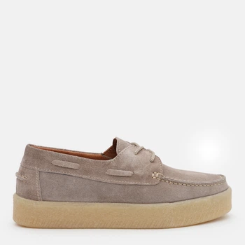 Жіночі топсайдери Prime Shoes 205 Beige Velor (39) 24-205-50916 39 25.5 см Бежеві (2000000244228)