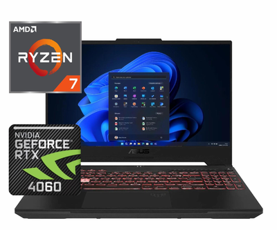 Ноутбук (2024) для гейминга ASUS TUF Gaming A15 Ryzen 7 7435HS/ 32GB / 1TB/ RTX4060 / 15,6" 144Hz