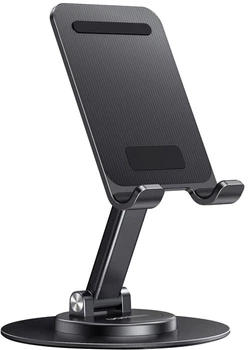 Держатель для телефона/планшета UGREEN LP805 Swivel & Foldable Multi-Angle Phone Stand Black (UGR-35152)