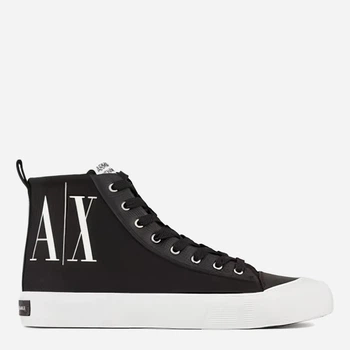 Чоловічі кеди високі Armani Exchange 944301492 45 Чорні (1159829823)