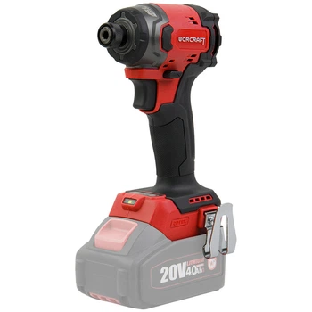 Акумуляторний безщітковий гайковерт ударний WORCRAFT CIS-S20LiB-260, 1/4'' hex-drive