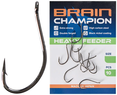 Гачок Brain Champion Heavy Feeder #2 (10 шт/уп) (1858-54-57)
