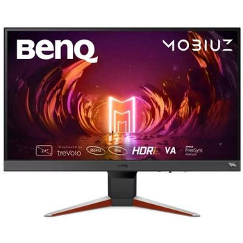 Монітор BenQ EX240N Dark Grey 23.8" 16:9 VA ігровий 1мс 165 Гц FreeSync HDR 1xHDMI 2.0/1xDP 1.2
