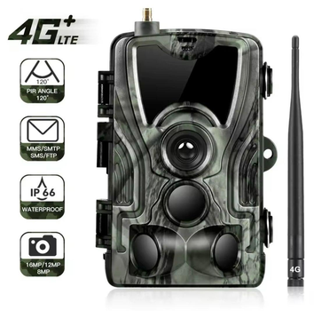 4G Фотопастка, мисливська камера Suntek HC-801LTE 20 Мп, SMS, MMS