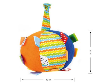 Zawieszka pluszowa Milly Mally Piłka różnokolorowa 2992 (5901761127966)