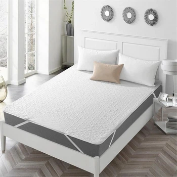 Наматрасник MirSon №7002 SleepHaven Pad Ecosilk с резинкой по углам 90x200 см (2200010744606)