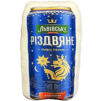 Подушка Ponty Shop "Львівське" Біла плюш 45*35 см