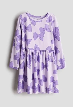 Платье для девочки сиреневое Банты H&M 122-128см (400010721)