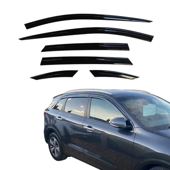 Дефлекторы окон ветровики Kia Niro 16- 6шт CLOVER КИА Ниро АМ0022871