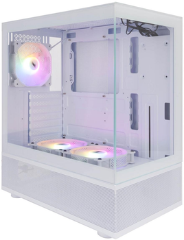 Корпус 1stPlayer Mi7-A-WH-2F7R-W-1F7-W White