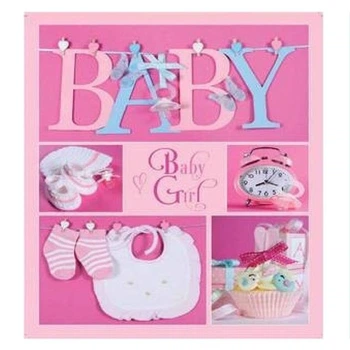 Фотоальбом на 56 фотографий размером 10x15 см EVG BKM4656 Baby collage Pink (UA)