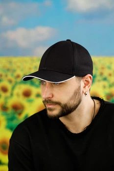 Чоловіча бейсболка, Braxton "Soft Ray" Чорний 56-59 000035642