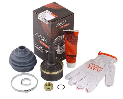 ШРУС ASR EXTREME ВАЗ 2108, 2109-2115 наружный, с пыльником, хомутами, гайкой и смазкой, 22x22, граната