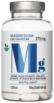 Магній 375мг BioSalma 120 таблеток
