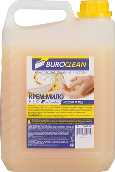 Крем-мило Buroclean EuroStandart Молоко та мед 5 л (10600103)