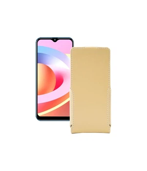 Чохол-флип з екошкіри для телефону FiGi Note 1C Бежевий