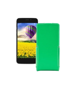 Чохол-флип з екошкіри для телефону Impression ImSmart C501 Зелений