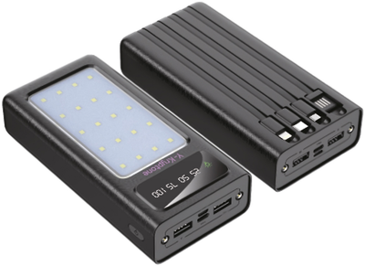 УМБ Y-Kryptone N-24 LED Light 20000 mAh Black (YK-N24LC-B)