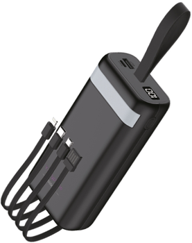 УМБ Y-Kryptone N-32 LED Light 30000 mAh Black (YK-N32LC-B)