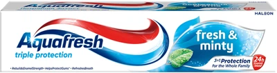 Зубна паста Aquafresh освіжаюча-мʼятна 50 мл (5908311862360/5054563195982)