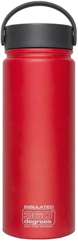 Термобутылка 360° Degrees Wide Mouth Insulated 1l Red