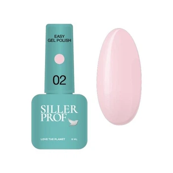 Однофазний гель-лак SILLER Easy 2 світло-бежевий, 8 мл