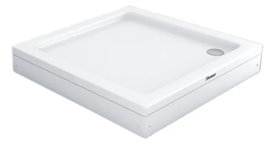 Поддон для душа акриловый Shower CARISMA SW-8696 100х100х18 см квадратный (C15469)