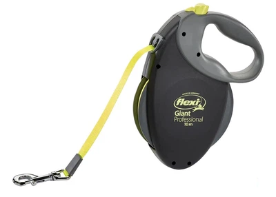 Рулетка-поводок Flexi Giant Professional L лента 10м до 50 кг, черный