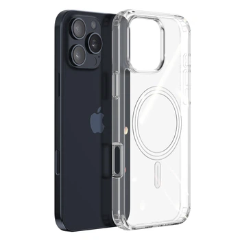 Чехол для Apple iPhone 16 Pro Max Dux Ducis Clin Mag Series Clear Case with MagSafe Прозрачный