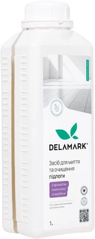 Засіб для миття підлоги DeLaMark Лимонник-Вербена 1 л (4820152333742)