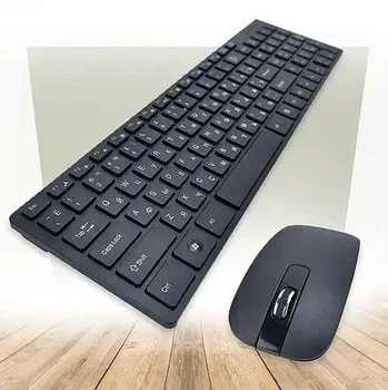 Беспроводной комплект клавиатура и мышь KEYBOARD K-06 для ноутбуков и ПК 2230