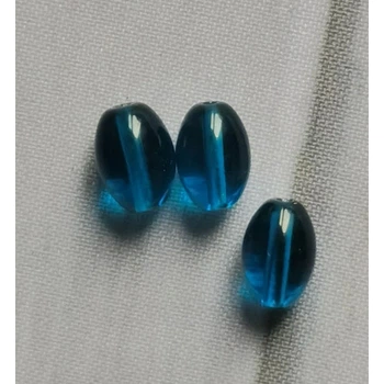 Скляні намистини Сині Only, 1 см, 3 шт (Н-69)