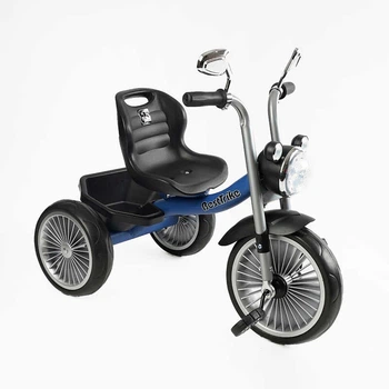 Трехколесный велосипед (BS-68096) Best Trike колеса EVA переднее 10”, заднее 8”, стальная рама, украинское озвучение