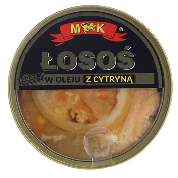 Лосось M&K Losos v Oleju z Cytryna з лимоном 160 г