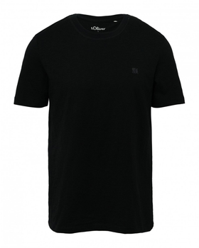 Футболка s.Oliver men's T-shirt M Чорний 2161561-9999