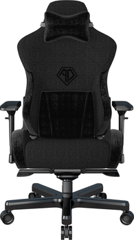 Кресло игровое Anda Seat T-Pro 2 Size XL Linen Fabric Black (AD12XLLA-01-B-F)