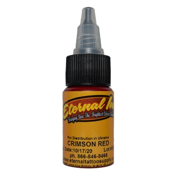 Тату краска Eternal Crimson Red 15мл USA