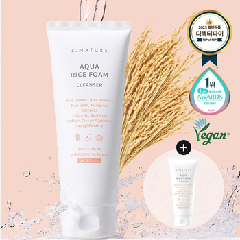 Пінка для вмивання S.Nature Aqua Rice рисова 80 мл (8809506310895)