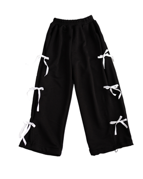 Штани дитячі палаццо Banty Alwair Kids Чорно-білий 104см 81105