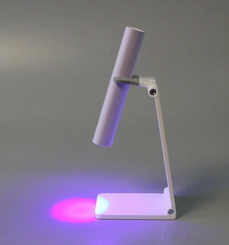 UV/LED-ліхтарик для манікюру на підставці AND K3, 5 Вт, Бузковий