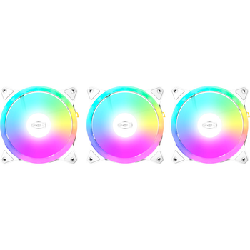 Кулер для корпуса PcCOOLER для корпусу F3 T120 ARGB 3 in 1 White