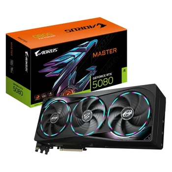 Видеокарта Gigabyte GeForce RTX 5080 MASTER 16G (GV-N5080AORUS M-16GD)