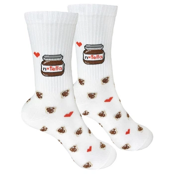 Шкарпетки з принтом Nutella - 36-40 (S)