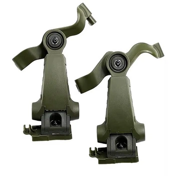 Крепление адаптер Earmor M16A чебурашки для наушников Earmor M31 и Earmor M32 Plus на шлем (Оливковый)