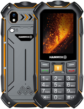 Мобільний телефон MyPhone Hammer Boost 2 LTE Black-Orange (TEL001027)