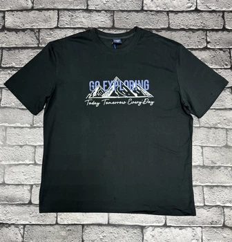 Футболка Panda чоловіча великого розміру ,7XL ,Чорний