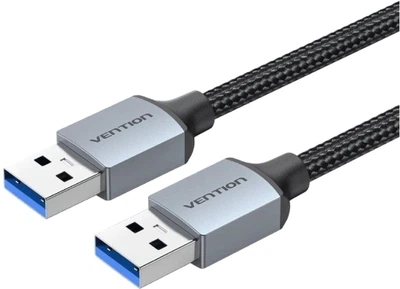 Кабель Vention USB Type-A QC 3A 5Gbps 1.5 м Black (CTSHG)