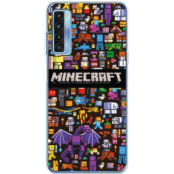 Силиконовый чехол BoxFace TCL 20L Plus Minecraft Mobbery (56080-up2539)