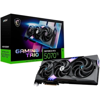 Видеокарта MSI GeForce RTX 5070 Ti GAMING TRIO OC PLUS 16G (G507T-16GTCP) UA [128867]