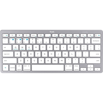 Клавіатура Trust Silver Bluetooth (25486) (25486_TRUST)